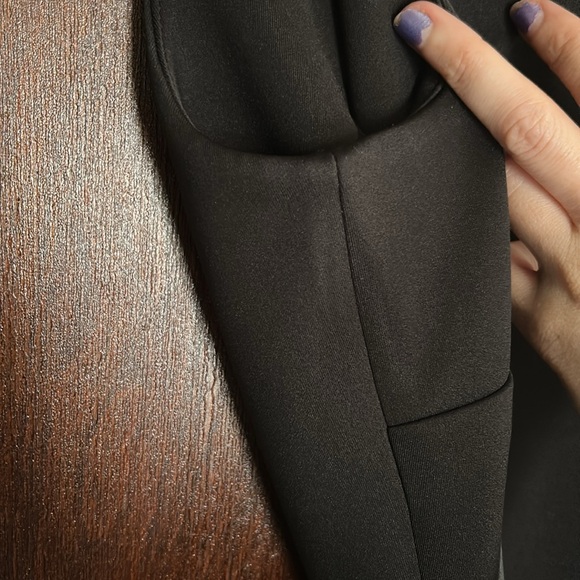 Calvin Klein Black, Red, and Cream Mini Dress - Picture 5 of 8